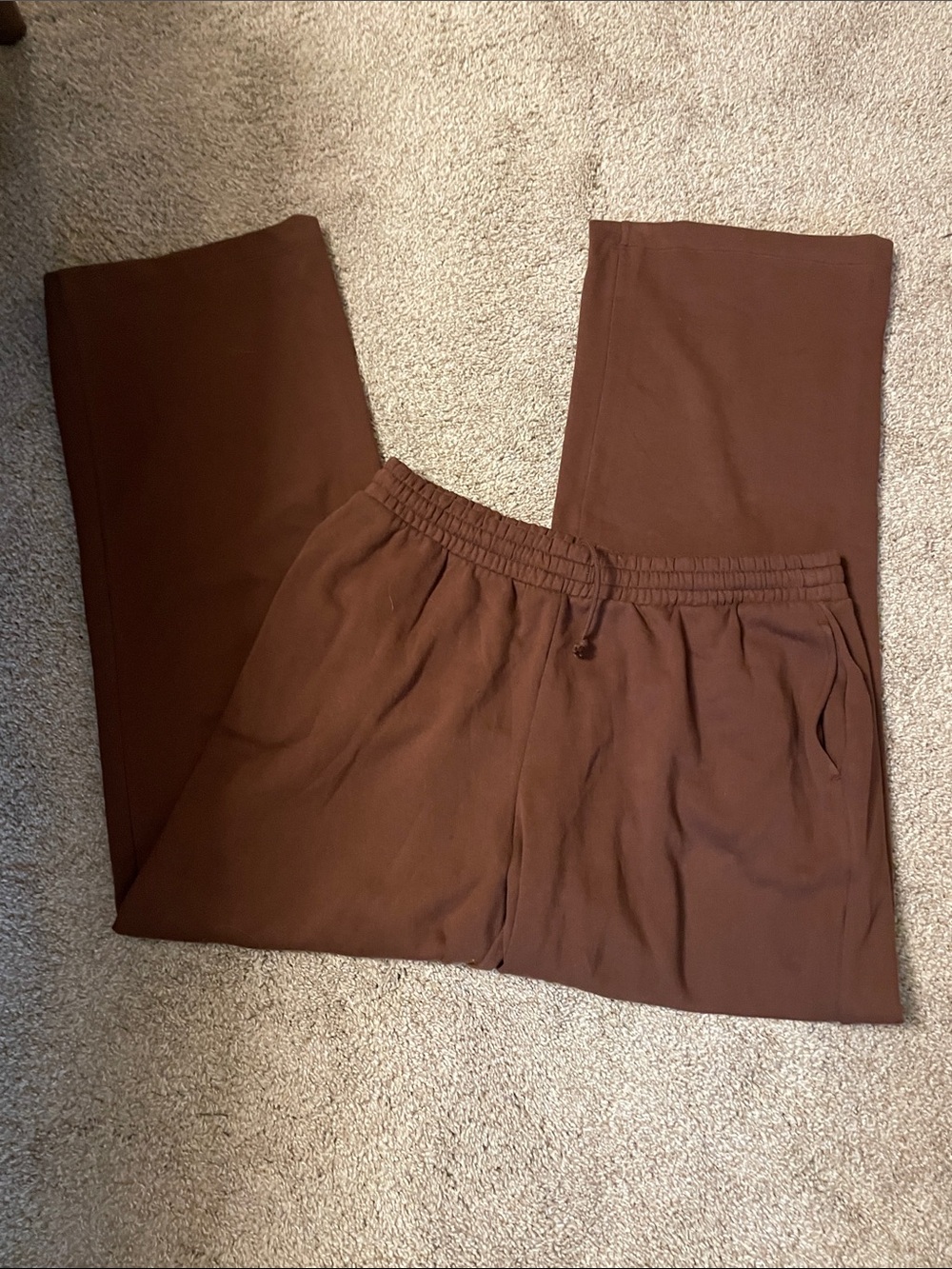 NWOT ZL large TALL brown so comfy joggers by Old Navy